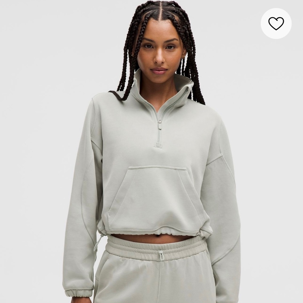 Brushed Softstreme Half Zip Lululemon